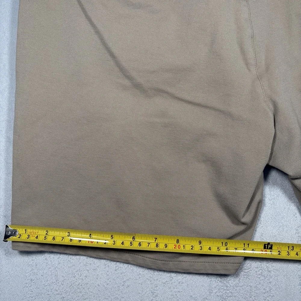 Paige Shorts Men's Size 38 Khaki Chino Stretch Flat Front